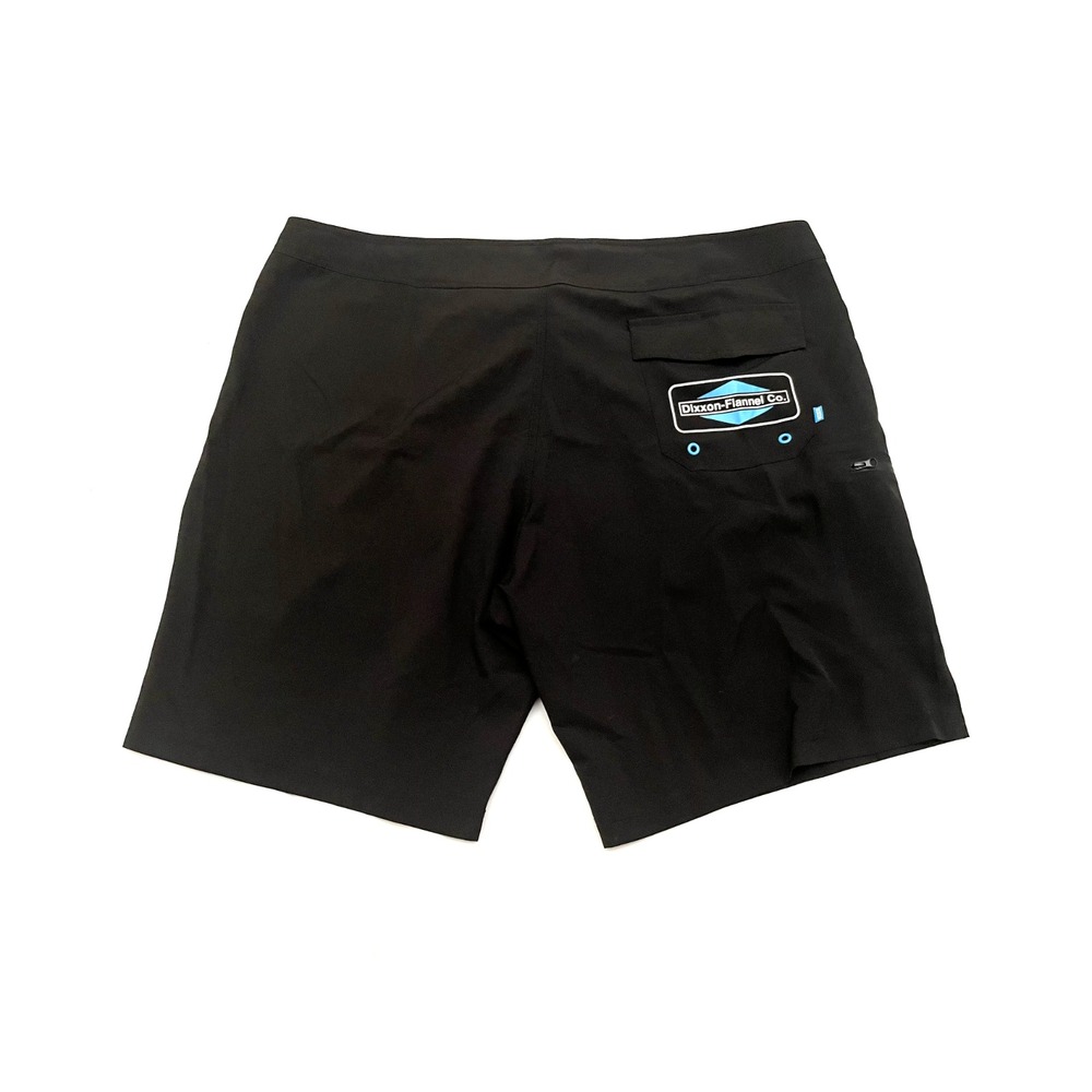 DIXXON Flannel Co. Live Fast Board Shorts Men's 44 Black‎ 9" Surfing Swim Trunks - Picture 2 of 9